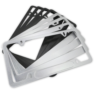 Zinc Alloy Car Number Metal Logo Stainless Steel Plate