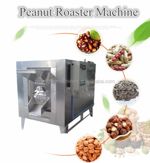 Industrial Nut Roasting Machine: Sesame, Sunflower Seeds, Peanuts & Spices