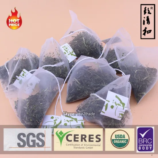 china supplier health premium organic green tea bags