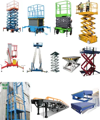 DC Battery Skyjack Scissor Lifting Platform