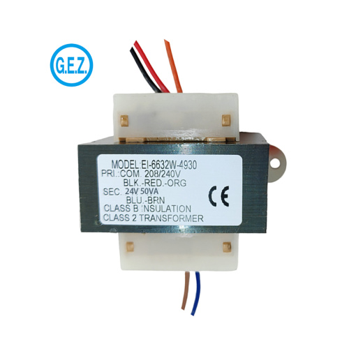 High Performance 24V 50VA AC Doorbell Transformer