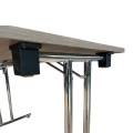 W570XH730mm grande tavolo pieghevole cromata