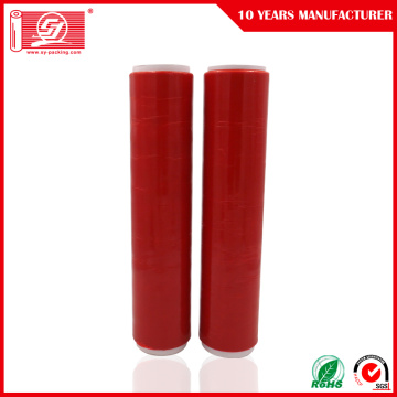 Red Color LLDPE Handy Wrap Stretch Film