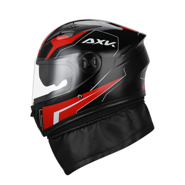 Casque de moto toute la saison