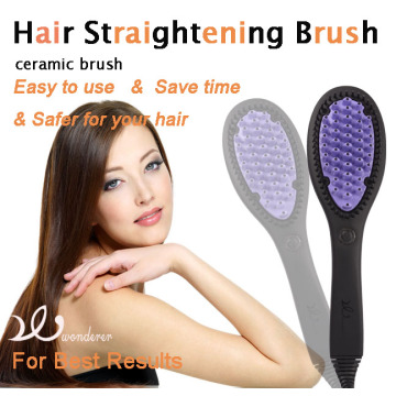 Hair Straightener Brush Sale
