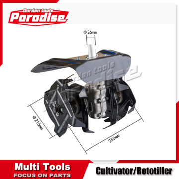 Brand New Hand Garden Tiller, Rotary Hoe & Multi-Tool Attachment: Your Ultimate Gardening Assistant