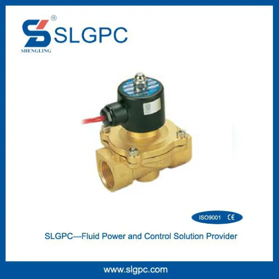 Brass 1 inch solenoid valve 220V AC 2W250-25