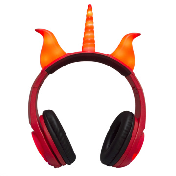 Cuffie creative per bambini che illuminano l&#39;orecchio di Rhino