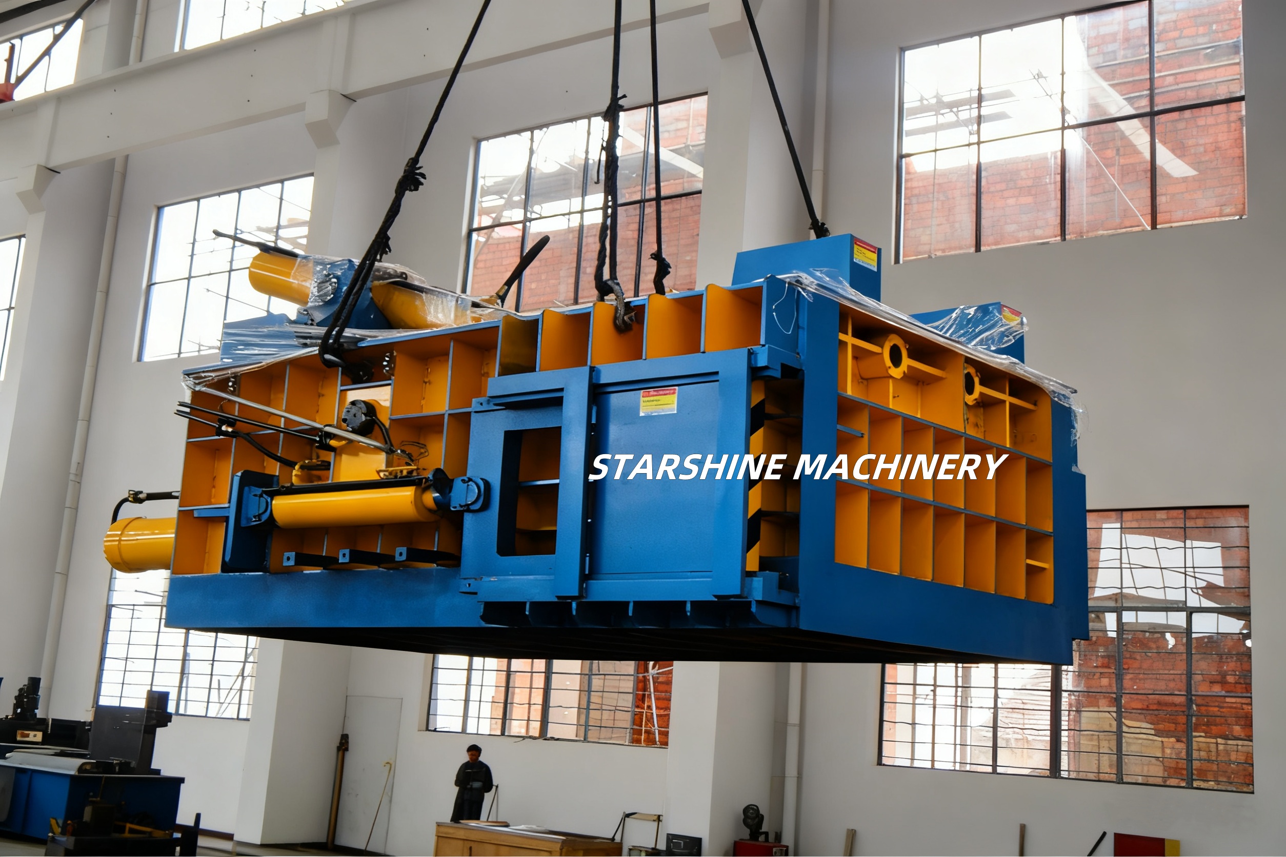 metal baler