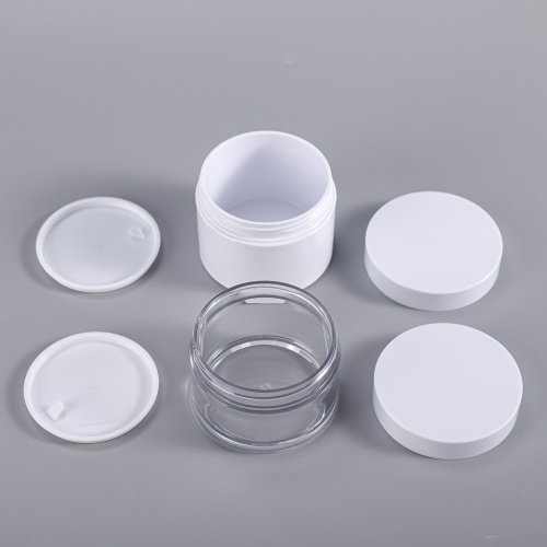 Luxury Cosmetic Cream Jar Plastic Cosmetic Cream Jar 100g Factory