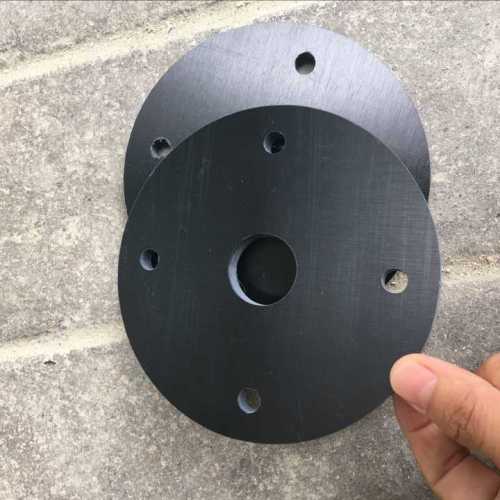 Saw Cutting orange-red phenolic bakelite laminated sheets