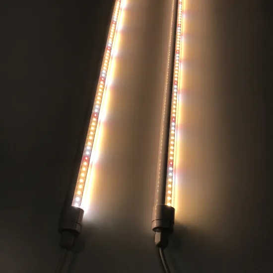 High PPF LED Grow Lights: 18W, 24W, 36W, and 40W Full Spectrum Tubes for Vertical Farming and Hydroponics