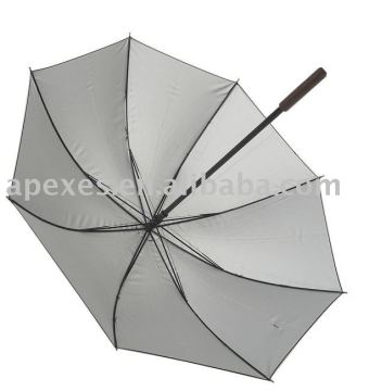 Straight umbrella with Wooden handle