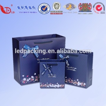 Fashion design customize paper gift bag