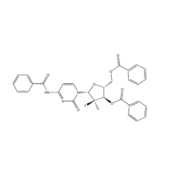 PSI-6130 유도체, Sofosbuvir Intermediate, CAS 817204-32-3