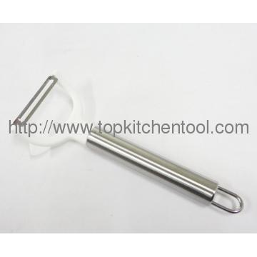 stainless steel blade vegetable peeler with 410 S/S handle