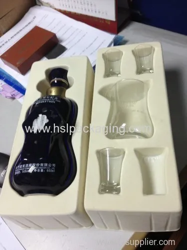 Display Flocking Tray Plastic Packaging 