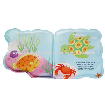 Baby soft EVA waterproof bath book
