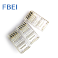 Cat6 RJ45 Mengakhiri Penyambung Crimp Kabel Ethernet