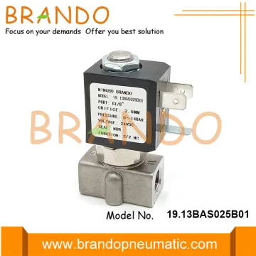 30 bar Stainless Steel Solenoid Valve 1/8'' 1/4''