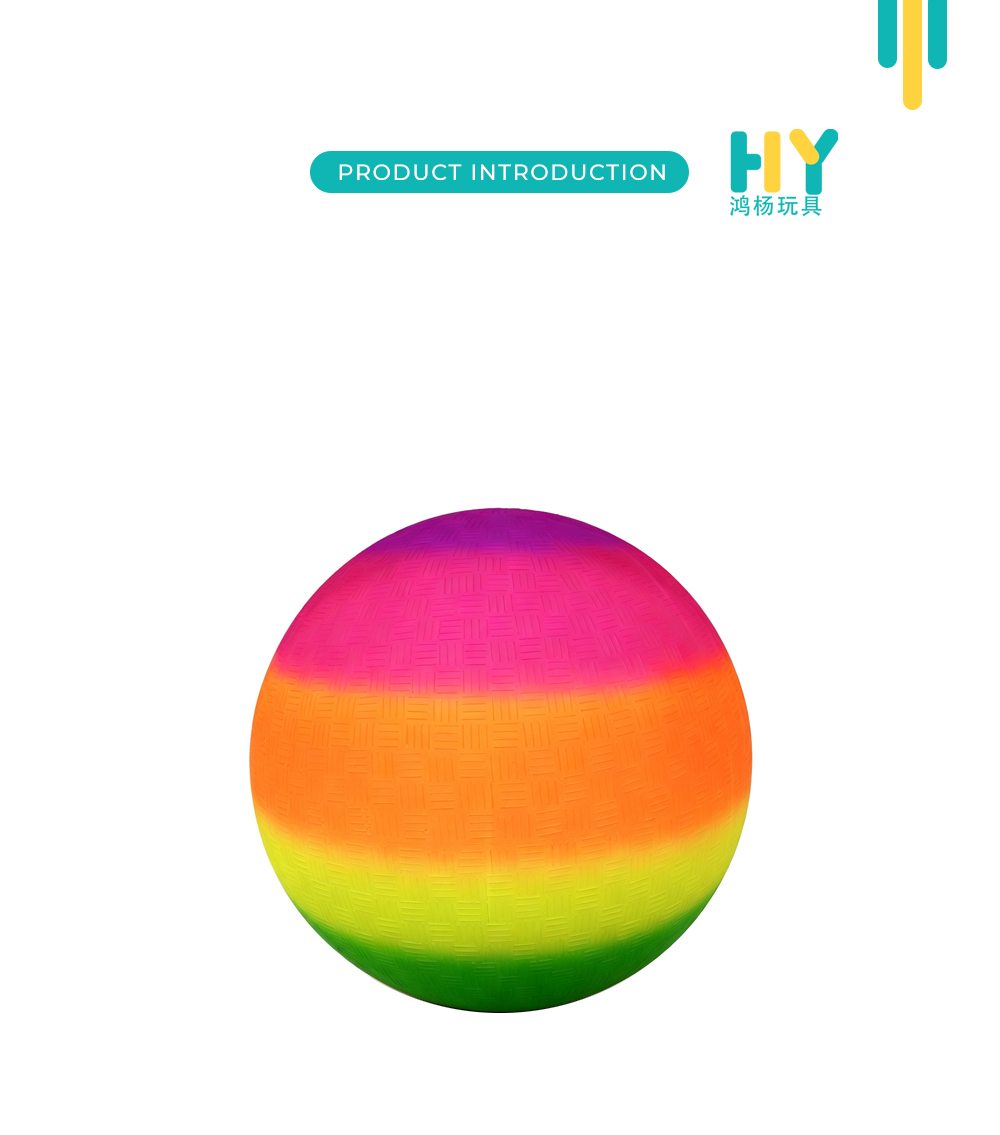 Multi Gradient Bumpy Kids Outdoor Play Ball X