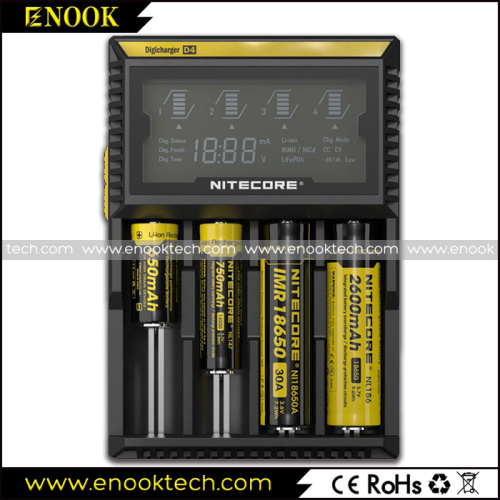 Fastly Charging Speed Nitecore D4 for 4-batteries