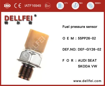 Fuel Rail Pressure Sensor 55PP26-02 for AUDI,SEAT,SKODA,VW