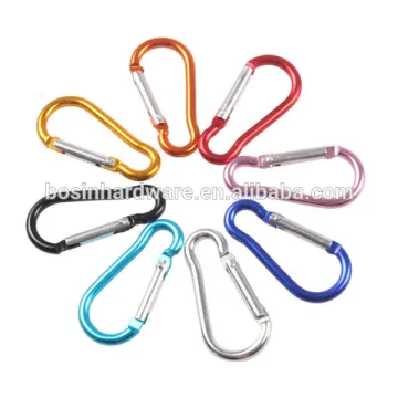 Fashion High Quality Metal Aluminum Snap Carabiner Hook