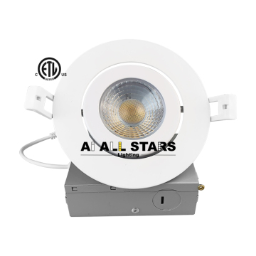 4 Inch Dimmable LED Spotlight with Junction Box