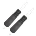 One-Handed Button Hook & Zipper Pull Aid