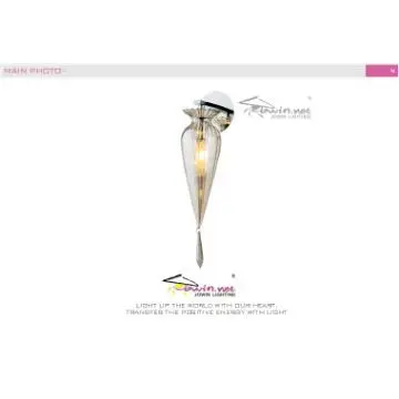 Hot Sales!! Indoor Wall Lamp Glass Lampshade