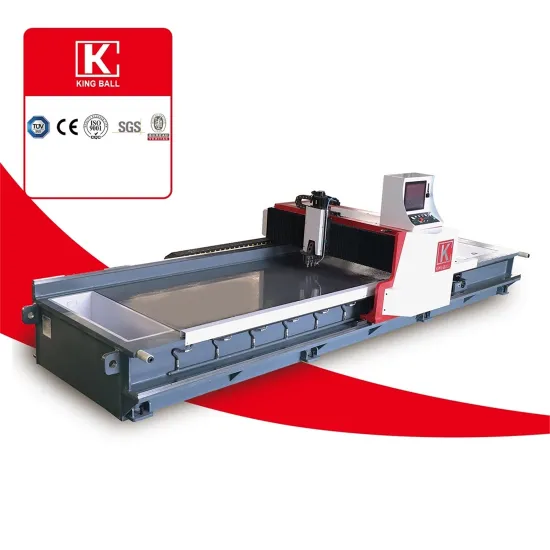 CNC V Grooving Machine Kingball KCV-1250x2500mm with HUST Control System