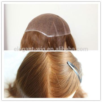 Elegant-wig natural hair pieces for woman, silk top toupees for women paypal accept