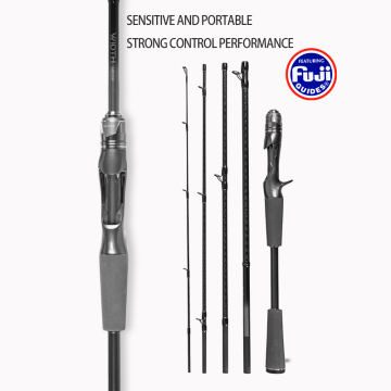 Guia do Lure Fuji K Series com Carbono Ultra Leve 40T + 30T EVA/ Cortiça 3A para Pesca