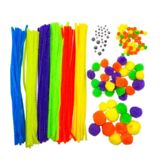 DIY Pompom Craft Educational Toy: A Fun and Customizable Gift for 5-7 Year Olds