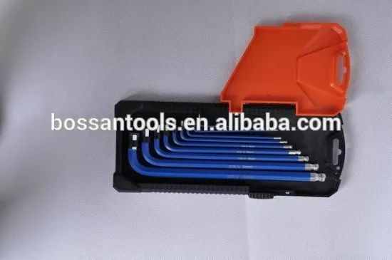9pcs standard hex key