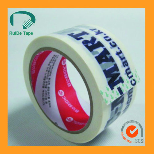 China factory bopp adhesive tape printed bopp tape