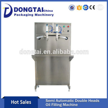 Double Heads Oil Filling Machine 200-600 B / h 1-5 L