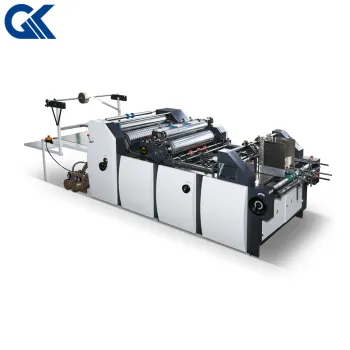 High Speed Fully Automatic Tissue Box Paper Cake Box Gift Box Film Window Patching Machine GK-1080T