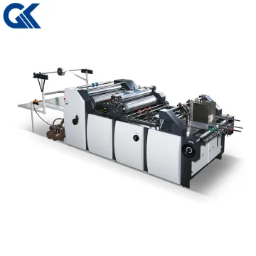 High Speed Fully Automatic Tissue Box Paper Cake Box Gift Box Film Window Patching Machine GK-1080T