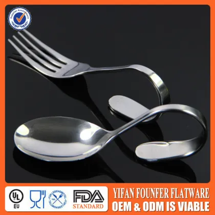 Great buy spoon! No sharp edges spoon, all uniform in shape, and spoon can go through dish washing in great shape.