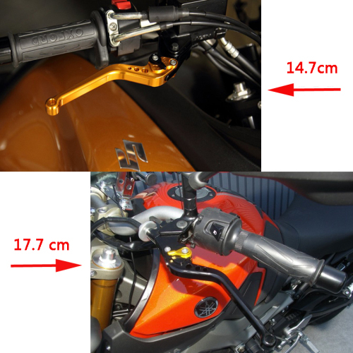 Motorcycle Brake Clutch Lever For Suzuki GZ125 MARAUDER GZ 125 K2-K6 2002-2006 Adjustable Brake Clutch Levers Aluminum Handles