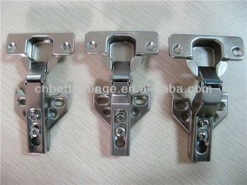 Iron cabinet door hinge butterfly shape spring hinge