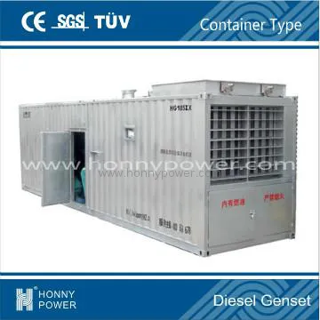Honny Silent type CE&ISO Container Generator