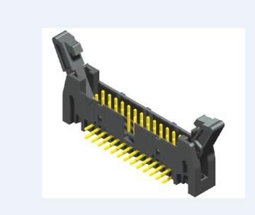 2.54mm Ejectorヘッダーはんだはんだ角度穴レバー付き