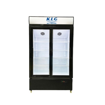 Double Door 1.2m Display Showcase Supermarket Cooler
