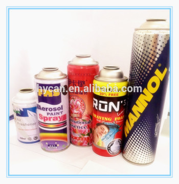 Aerosol lubricant can manufacturer in guangzhou empty tin cans