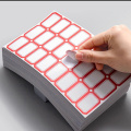 Blank Write-On Self Adhesive Labels Office Classification File Index Stickers