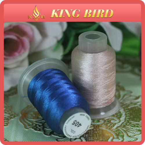 Sewing Supplies Rainbow Color Embroidery Thread Bobbin 108d 2