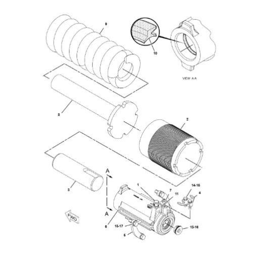TRACKADJUSTER&RECOILGP D6T 223-0659